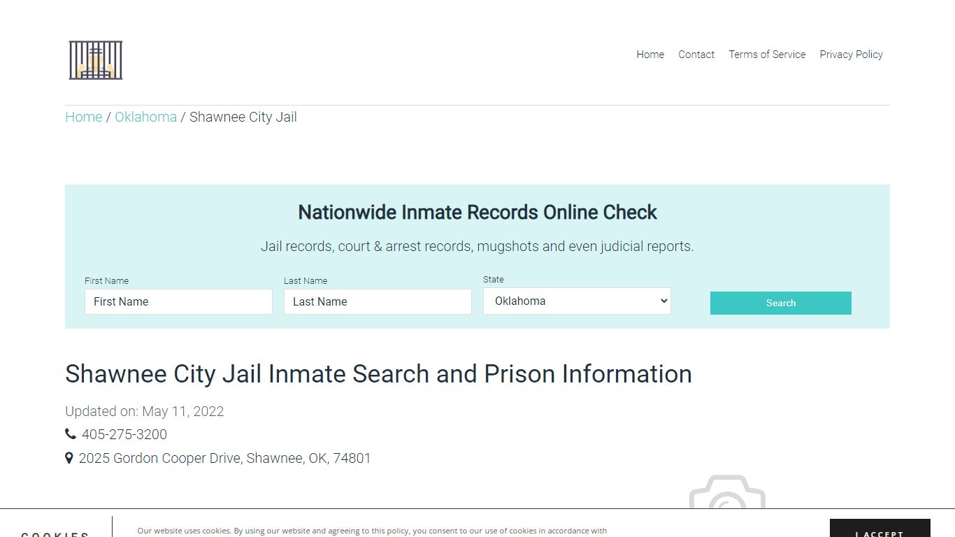 Shawnee City Jail Inmate Search, Visitation, Phone no ...